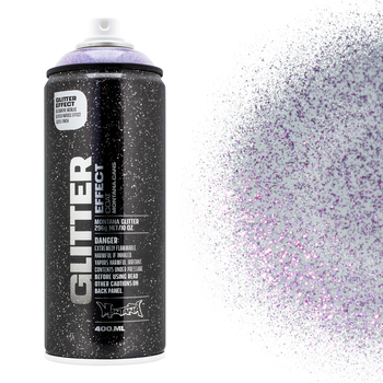 Аэрозольный лак Montana Glitter Amethyst (Фиолетовый) 400 мл