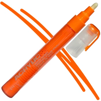 Акриловый маркер Montana Fluor Power Orange (Оранжевый) 2 мм