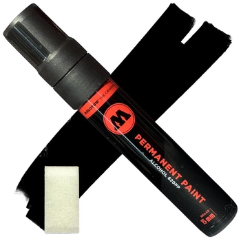 Маркер спиртовий Molotow 620PP Signal Black (Чорний) 15 мм