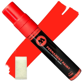 Маркер спиртовой Molotow 620PP Traffic Red (Красный) 15 мм