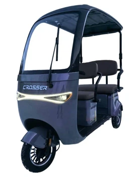 Электроскутер Трехколесный Crosser TR7 VAGON (1000W, 72V,24Ah) Хамелеон