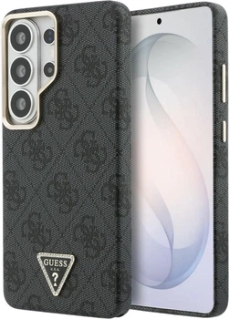 Панель Guess 4G Triangle Logo MagSafe для Samsung Galaxy S26 Ultra Black (3666339613471)