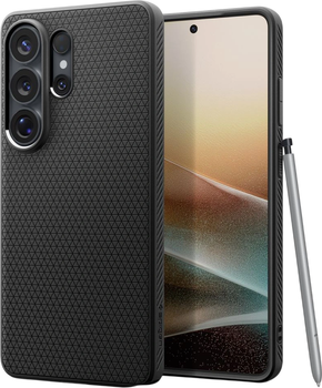 Etui plecki Spigen Liquid Air Case do Samsung Galaxy S26 Ultra Black (ACS10670)