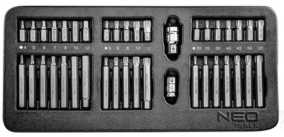 Набір біт NEO Tools 30-75 мм 40 шт 84-236 (5907558424331)