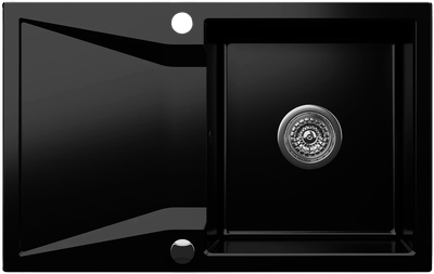 Zlew kuchenny Kernau KGS J 5079 1B1D Deep Black