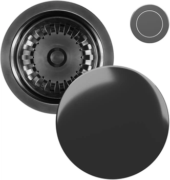 Komplet odpływowy Kernau KS-SS 1B Push-Push Gun Metal