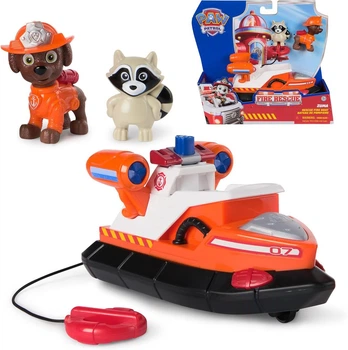 Игровой набор Paw Patrol Большой спасательный катер с водителем Зума (Пожарная спасательная миссия) (SM97236/6072684)