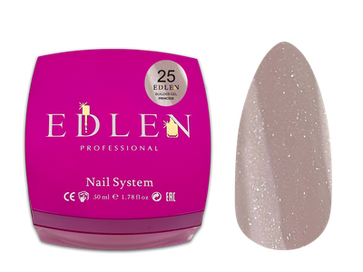 Гель для наращивания ногтей Edlen Builder Gel Princess №25 50 мл