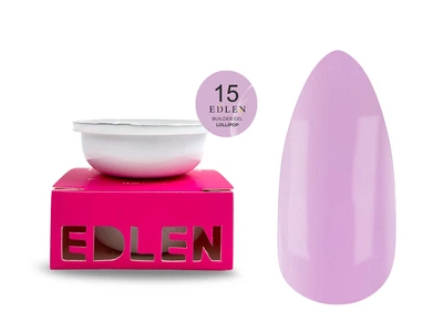 Сменный картридж для геля Edlen Refill Builder Gel Lollipop №15 15 мл