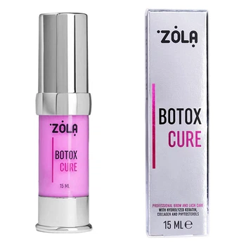 Засіб для ламінування брів та вій ZOLA Botox Cure 15 мл