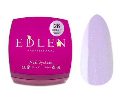 Гель для наращивания ногтей Edlen Builder Gel Princess №26 50 мл