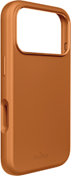 Etui plecki Puro Icon Mag Pro Liquid do Apple iPhone 17 Pro Max Orange (8018417527050)