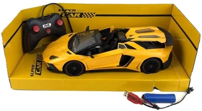 Радіокерований спортивний автомобіль Dromader Жовтий 1351980 (6900313519807)