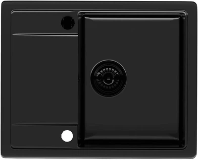 Zlew kuchenny Kernau KGS Z 4557 1B1D Deep Black