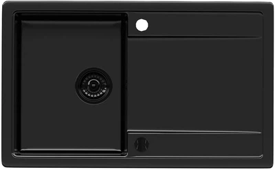 Zlew kuchenny Kernau KGS Z 4575 1B1D Deep Black