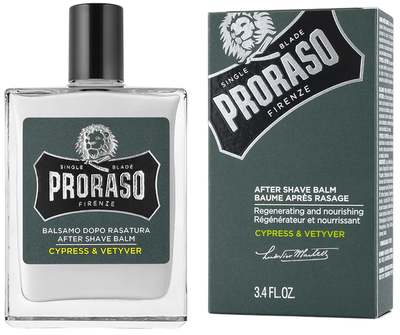 Одеколон Proraso Cypress and Vetyver 100 мл (8004395007721)