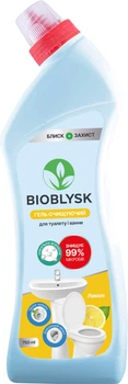 Гель очищуючий для туалету і ванни BioBlysk з ароматом лимону 750 мл (4820285280340)