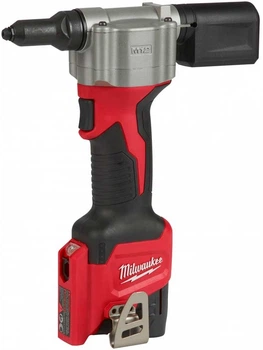 Заклепочник акумуляторний Milwaukee M12 BPRT-201X 12В АКБ 1x2А·год ЗП C12C 2.4мм 3.2мм 4.0мм 4.8мм 2.1кг кейс