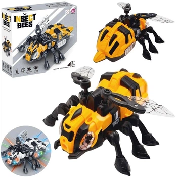 Zabawka interaktywna Trifox Pszczoła z napędem światłem i dźwiękiem (A-1896 HW24056978) (5901353685577)
