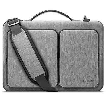 Чехол-сумка Tech-Protect Defender Bag 13-14" Crayon Grey (5906302372874)
