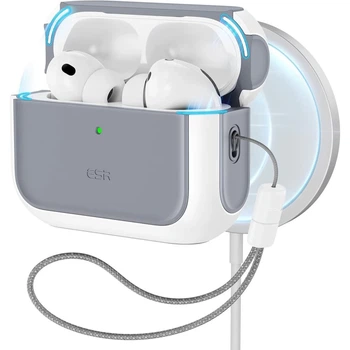 Чехол для наушников ESR Orbit Halolock для AirPods Pro 3 White with MagSafe (4894240289143)