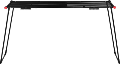 Сушарка для одягу ModernHome by Multistore телескопічна складана 19 м Чорна (BJ-1928-2)