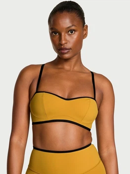 Спортивный топ для фитнеса женский Victoria's Secret 944272840 S Желтый (1159855941)