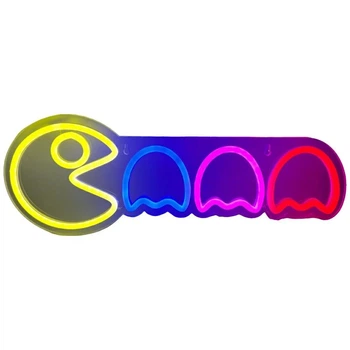 Неоновая вывеска Neon Beline Light Pac and Ghosts (5906849665477)