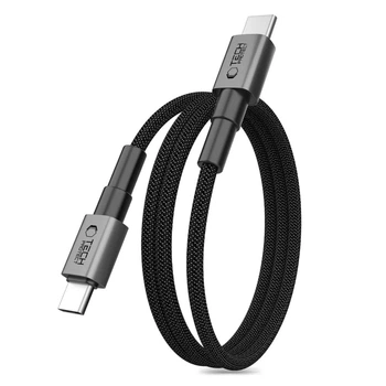 Кабель Tech-Protect Ultraboost DNA MagTwist USB-C to USB-C PD 100W 1m Iron Grey (5906302331864)
