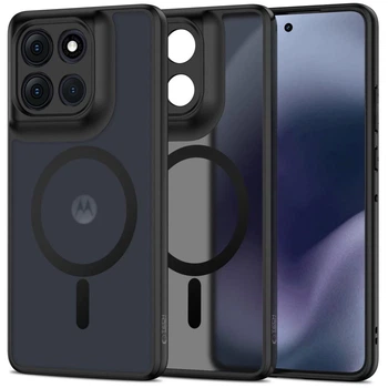 Чехол Tech-Protect MagMat для Motorola Moto G86 5G Matte Black with MagSafe (5906302318469)