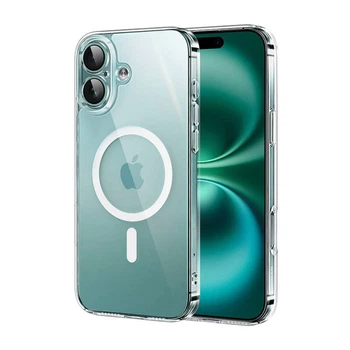 Чехол Ugreen Classy Clear Magnetic для iPhone 16 Plus Transparent with MagSafe (6941876249268)