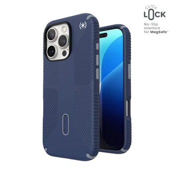 Чехол Speck Presidio2 Grip ClickLock для iPhone 16 Pro Coastal Blue Dust Grey with MagSafe (150701-3206)
