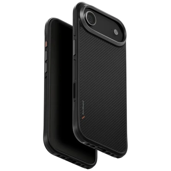 Чохол Uniq Keva для iPhone 17 Air Black with MagSafe (UNIQ-IP6.6(2025)-KEVAMCBLK)