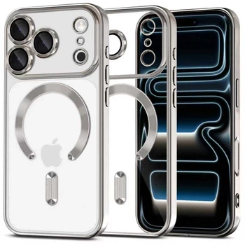 Чехол Tech-Protect MagFlex для iPhone 17 Pro Max Shiny Silver with MagSafe (5906302334605)