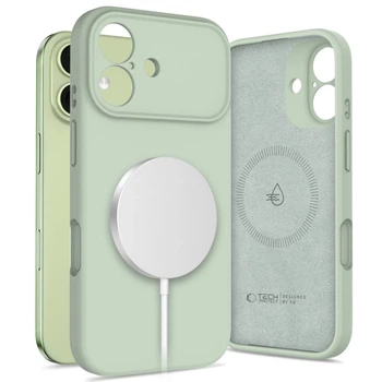 Чехол Tech-Protect Silicone для iPhone 17 Sage with MagSafe (5906302334490)