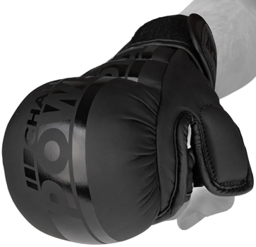 Перчатки MMA PowerPlay PP_3033 Ultra Matt 100% FLEX PU черный size XL