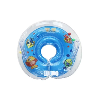 Надувной круг на шею для купания детей "Рыбка" MGZ-0936(Blue)