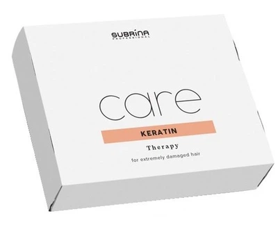 Краплі зміцнюють і захищають пошкоджене волосся SUBRINA 1 шт * 10мл KERATIN THERAPY 60271