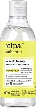 Освітлювальний тонік для обличчя Tolpa Authentic Illuminating Tonic З вітаміном С 200 мл (5903900962094)