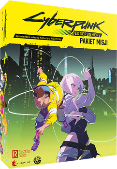 Gra planszowa Black Monk Cyberpunk Edgerunners Pakiet Misji (CRED007) (5907729440399)