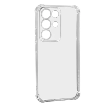 Силиконовый противоударный чехол Shock proof на Realme C85 Pro Прозрачный