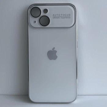 Чехол Auto Focus Matte для Apple iPhone 15 , White