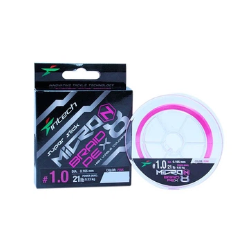 Шнур плетен Intech MicroN PE X8 200m (1.0 (21lb / 9.53kg)) FS0649881
