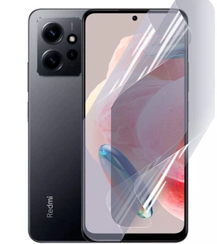 Гидрогелевая пленка для Xiaomi Redmi Note 12 4G защитная протиударная Mietubl Super-TPU Clear