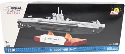 Конструктор Cobi підводний човен HC WWII U-Boot VIIB U-47 165 елементів 4858 (5902251048587)
