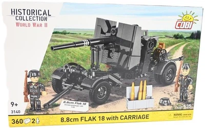 Конструктор Cobi HC WWII Flak с прицепом 360 элементов 3140 (5902251031404)