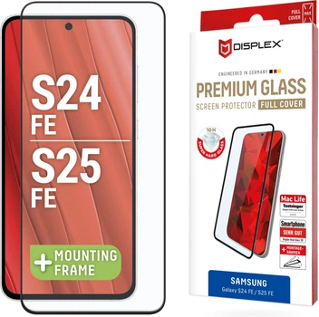 Szkło hartowane Displex Premium Screen Glass Full Cover do Samsung Galaxy S24 FE/S25 FE (4028778126414)