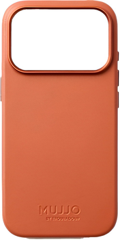 Etui plecki Mujjo Full Leather MagSafe do Apple iPhone 17 Pro Brown (MUJJO-CL-061-TN)