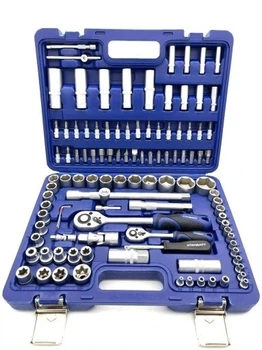Автомобильный набор инструментов 1/4", 1/2" 108ед. (6-гр.) СТАНДАРТ STM-0108-6