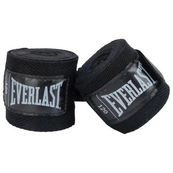 Бинты боксерские Everlast CORE HANDWRAPS 3 м х 5 см Черный (P00003243)